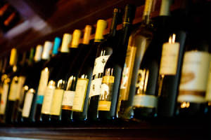 Selection of Wine Bottles